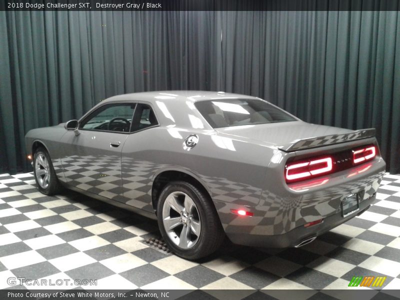 Destroyer Gray / Black 2018 Dodge Challenger SXT