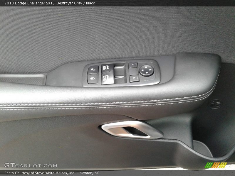 Destroyer Gray / Black 2018 Dodge Challenger SXT