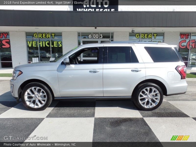 Ingot Silver / Ebony 2018 Ford Expedition Limited 4x4