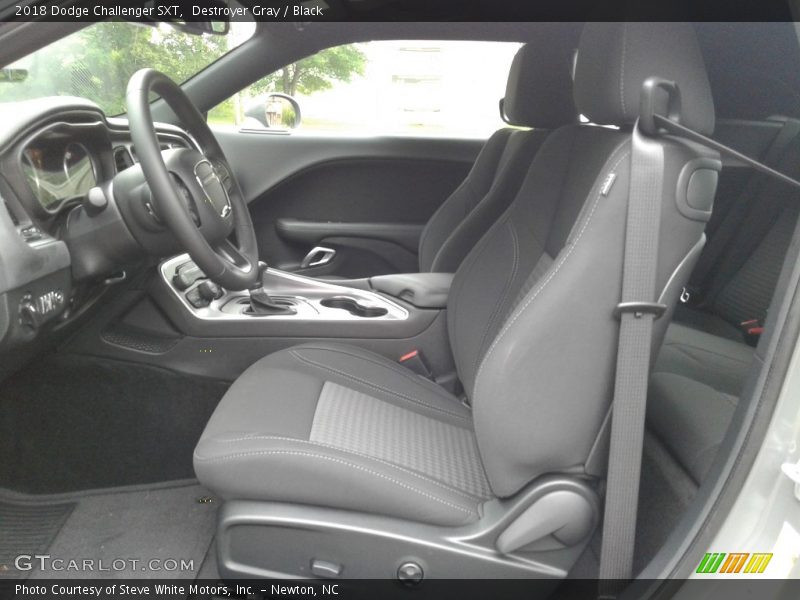 Destroyer Gray / Black 2018 Dodge Challenger SXT
