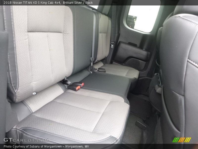 Brilliant Silver / Black 2018 Nissan TITAN XD S King Cab 4x4
