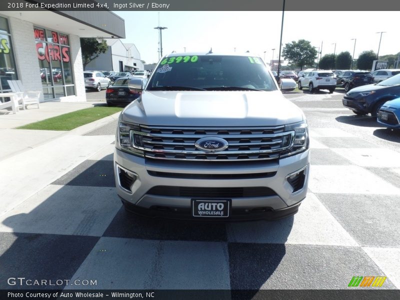 Ingot Silver / Ebony 2018 Ford Expedition Limited 4x4