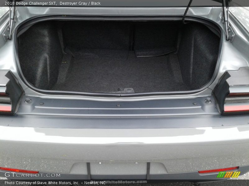 Destroyer Gray / Black 2018 Dodge Challenger SXT
