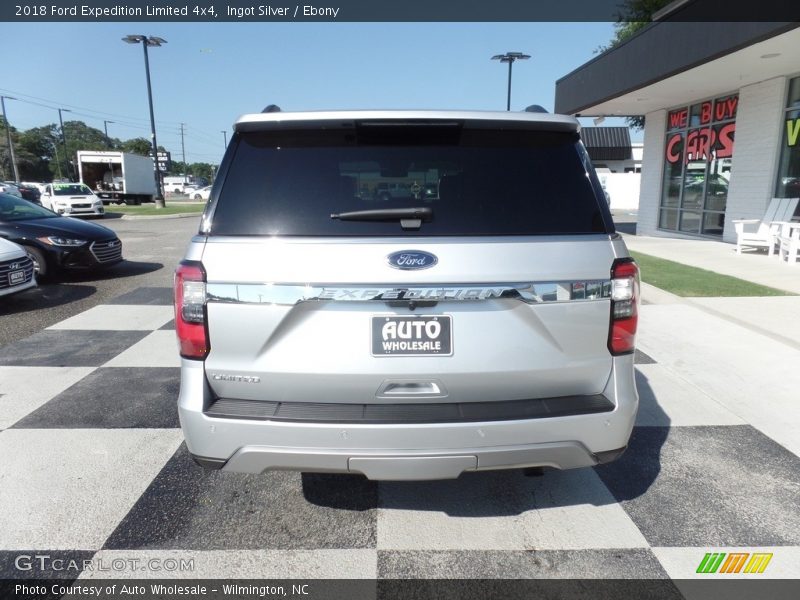 Ingot Silver / Ebony 2018 Ford Expedition Limited 4x4