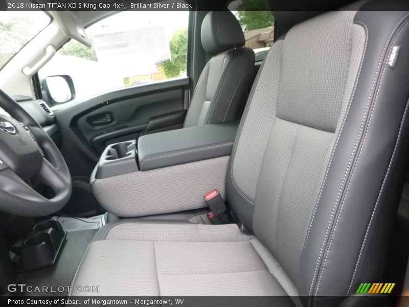 Brilliant Silver / Black 2018 Nissan TITAN XD S King Cab 4x4
