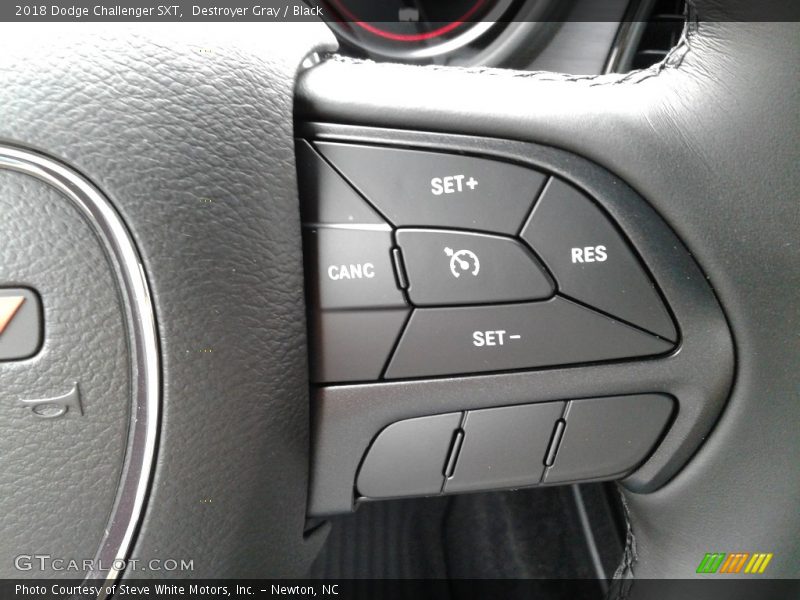 Destroyer Gray / Black 2018 Dodge Challenger SXT