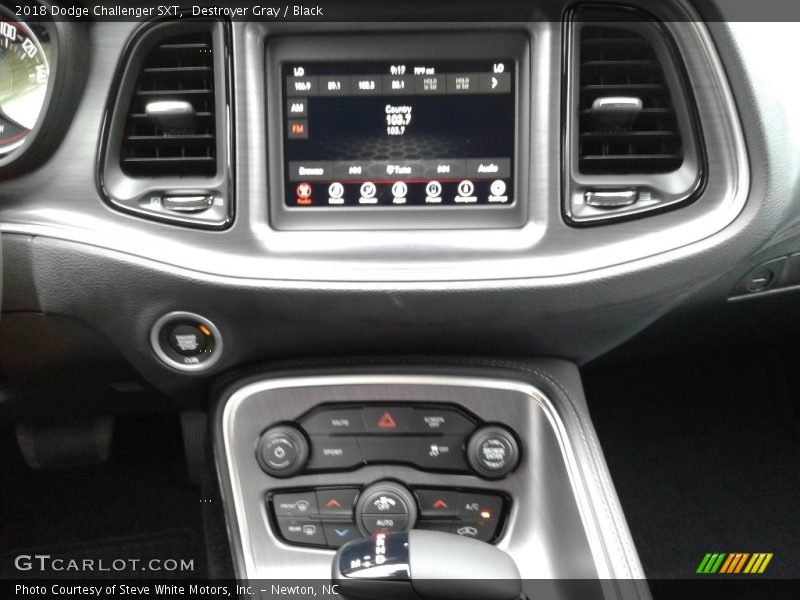 Destroyer Gray / Black 2018 Dodge Challenger SXT