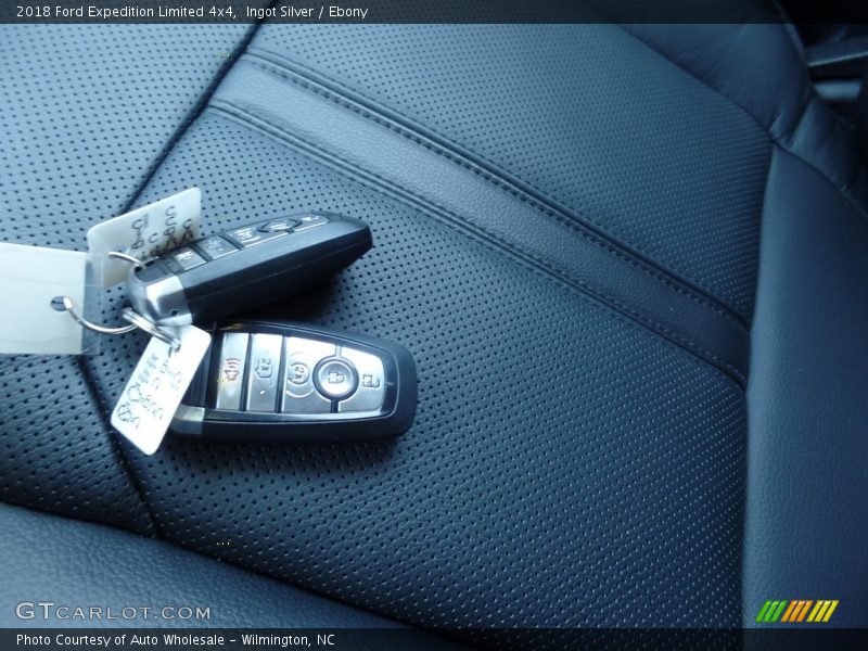 Ingot Silver / Ebony 2018 Ford Expedition Limited 4x4