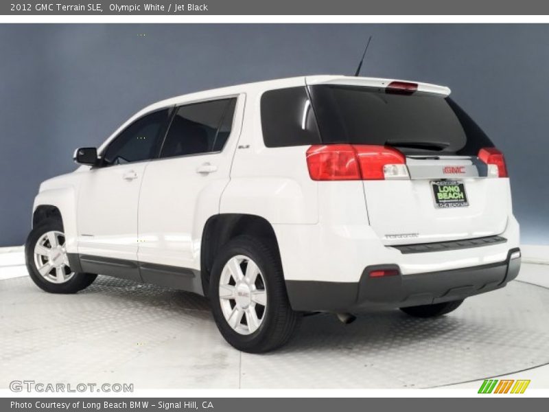 Olympic White / Jet Black 2012 GMC Terrain SLE