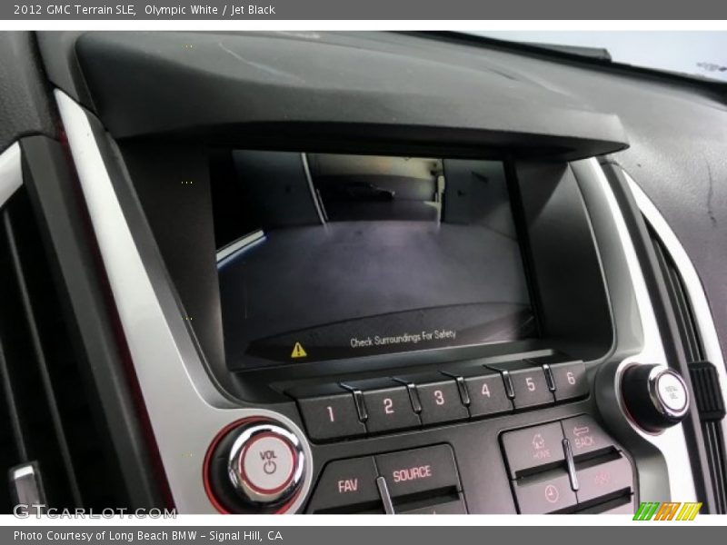 Olympic White / Jet Black 2012 GMC Terrain SLE