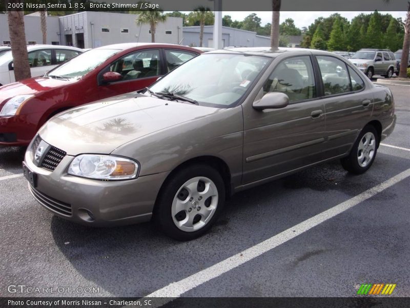 Bronze Shimmer / Sage 2005 Nissan Sentra 1.8 S