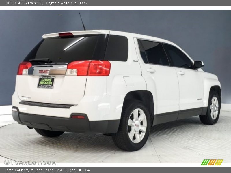 Olympic White / Jet Black 2012 GMC Terrain SLE