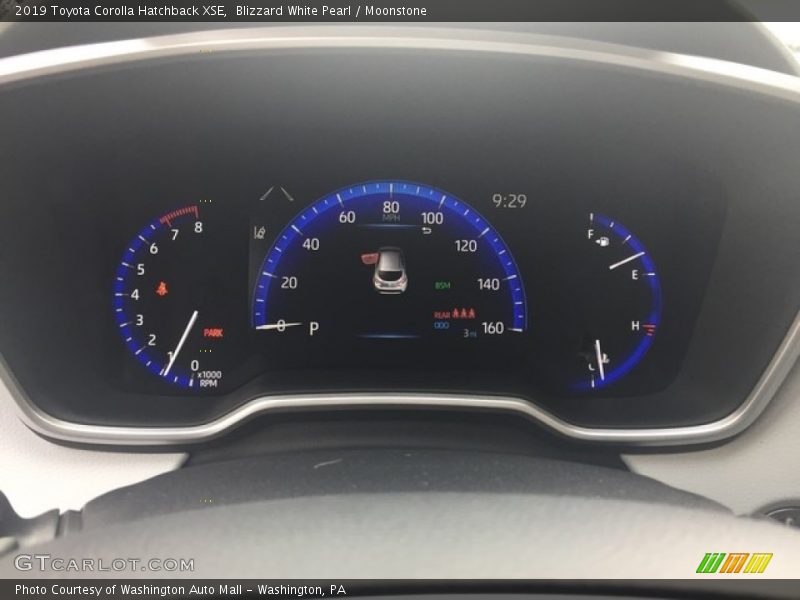  2019 Corolla Hatchback XSE XSE Gauges