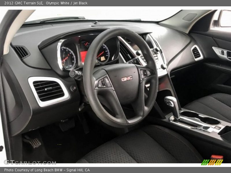 Olympic White / Jet Black 2012 GMC Terrain SLE