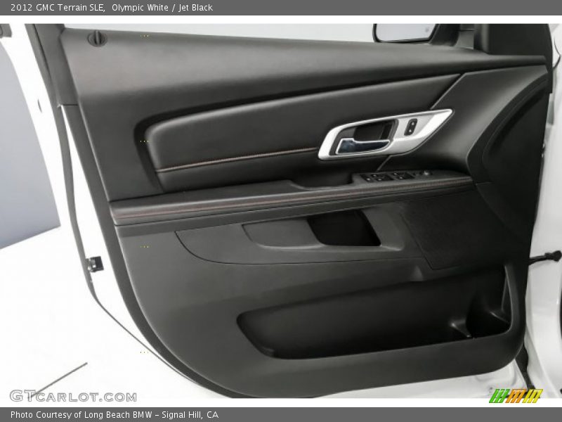 Olympic White / Jet Black 2012 GMC Terrain SLE