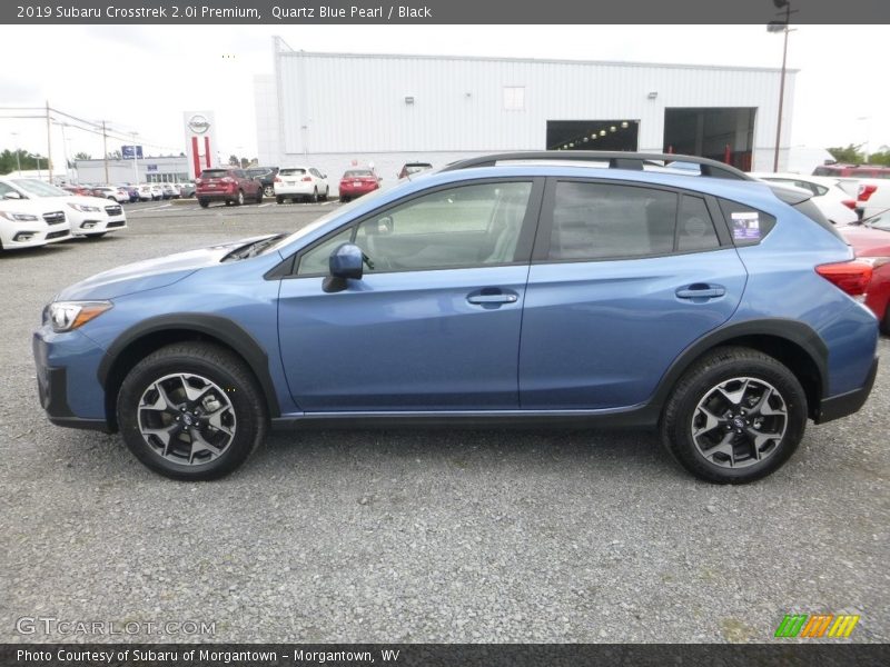 Quartz Blue Pearl / Black 2019 Subaru Crosstrek 2.0i Premium
