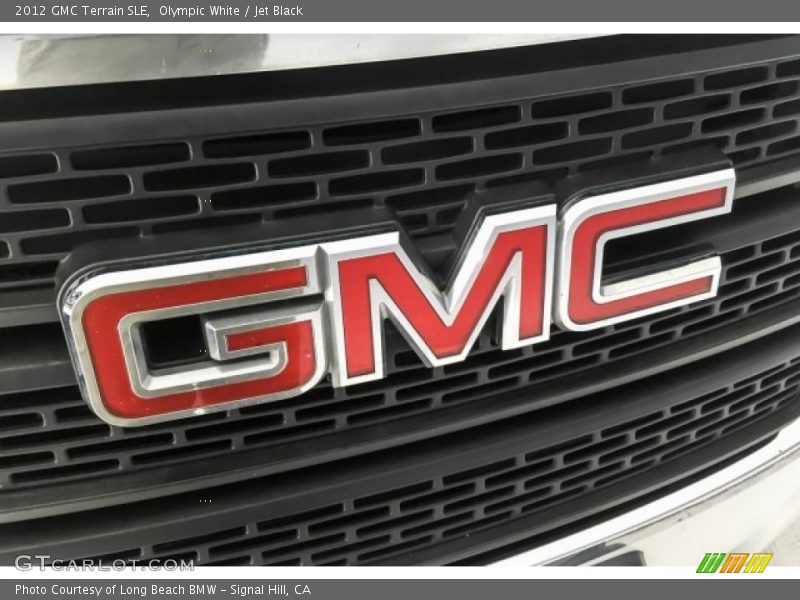 Olympic White / Jet Black 2012 GMC Terrain SLE