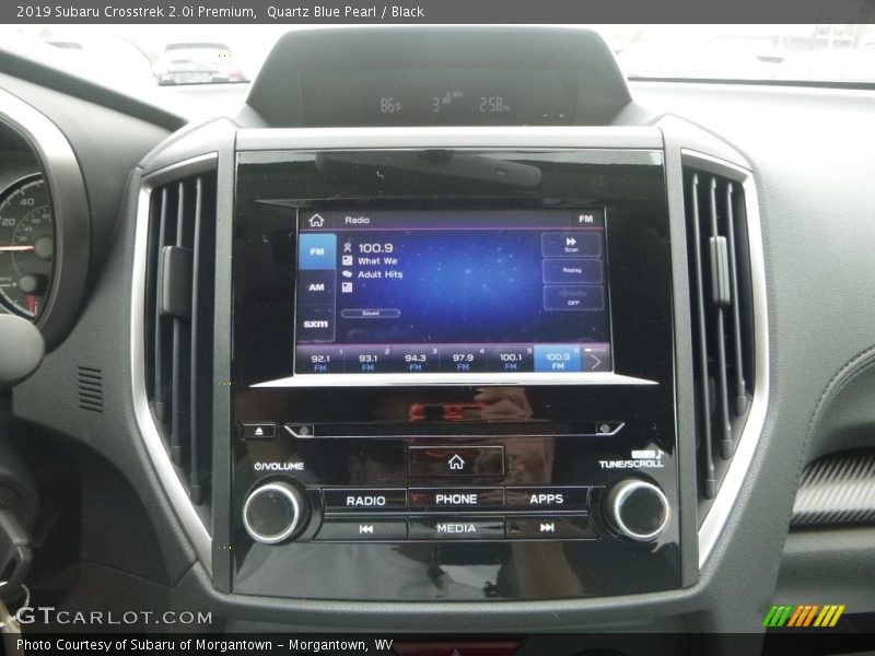Quartz Blue Pearl / Black 2019 Subaru Crosstrek 2.0i Premium