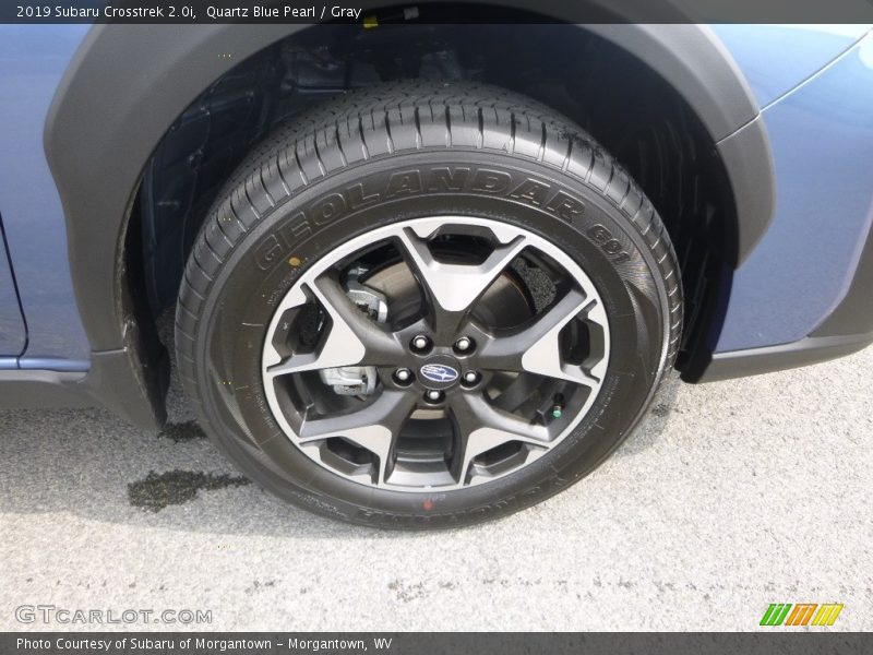 Quartz Blue Pearl / Gray 2019 Subaru Crosstrek 2.0i