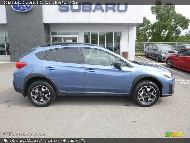 Quartz Blue Pearl / Gray 2019 Subaru Crosstrek 2.0i