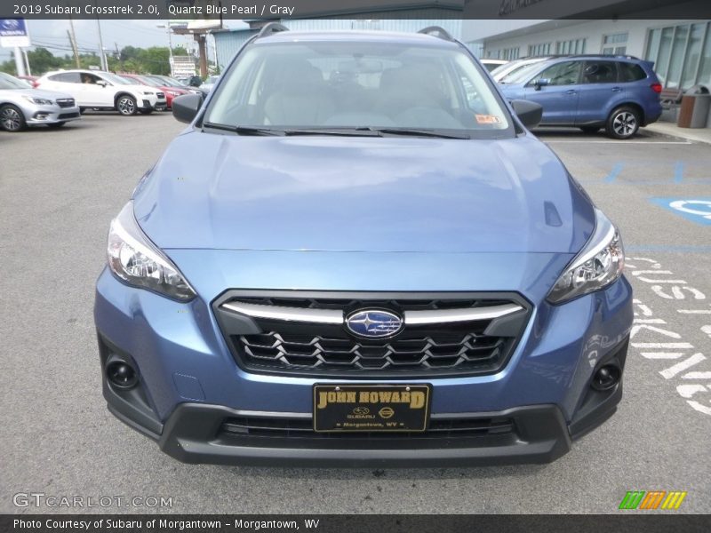Quartz Blue Pearl / Gray 2019 Subaru Crosstrek 2.0i