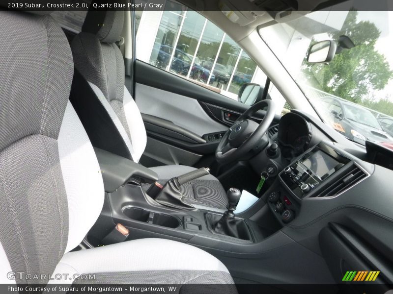 Quartz Blue Pearl / Gray 2019 Subaru Crosstrek 2.0i