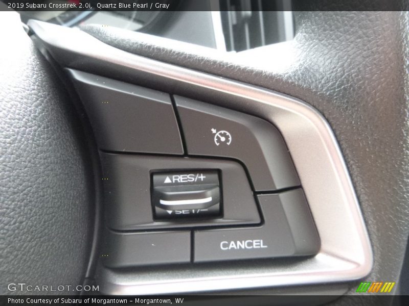 Quartz Blue Pearl / Gray 2019 Subaru Crosstrek 2.0i