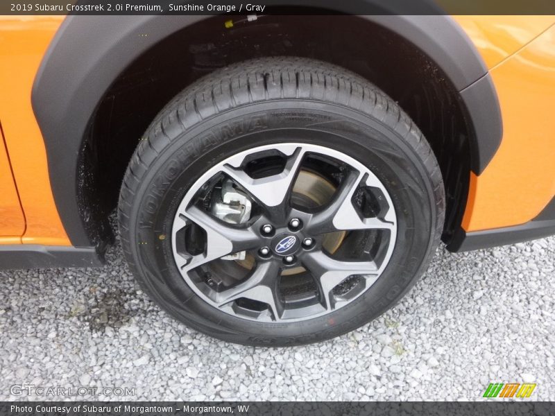 Sunshine Orange / Gray 2019 Subaru Crosstrek 2.0i Premium