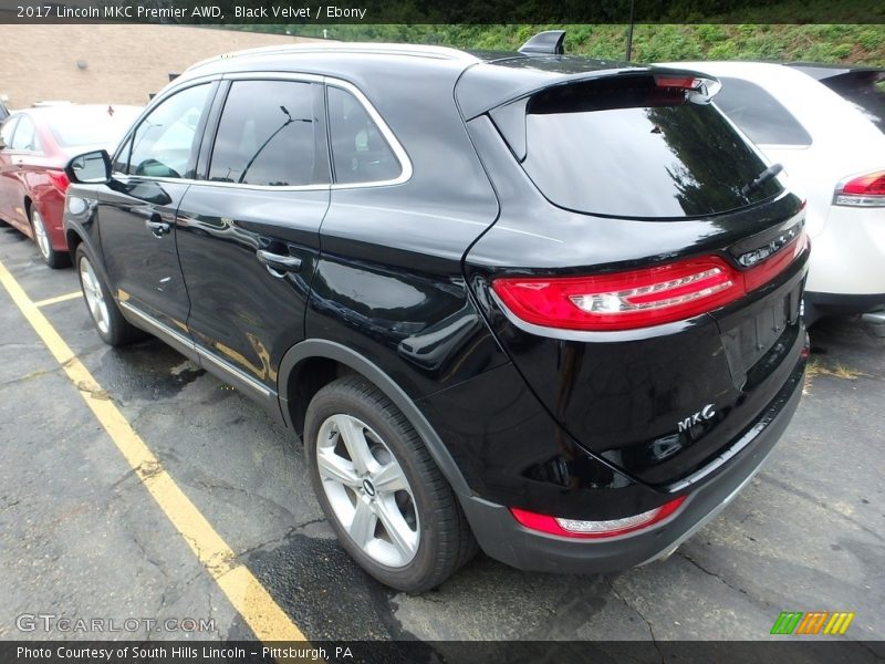 Black Velvet / Ebony 2017 Lincoln MKC Premier AWD