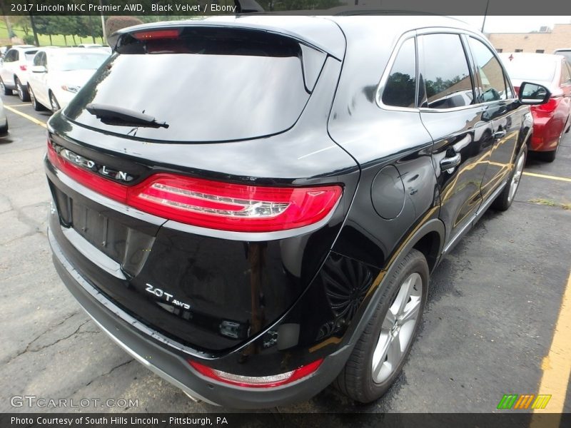 Black Velvet / Ebony 2017 Lincoln MKC Premier AWD