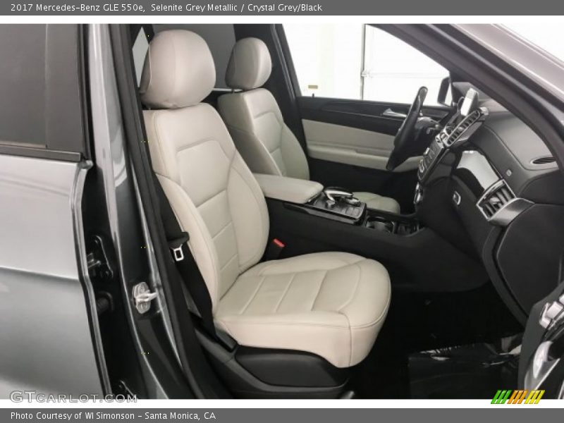 Selenite Grey Metallic / Crystal Grey/Black 2017 Mercedes-Benz GLE 550e