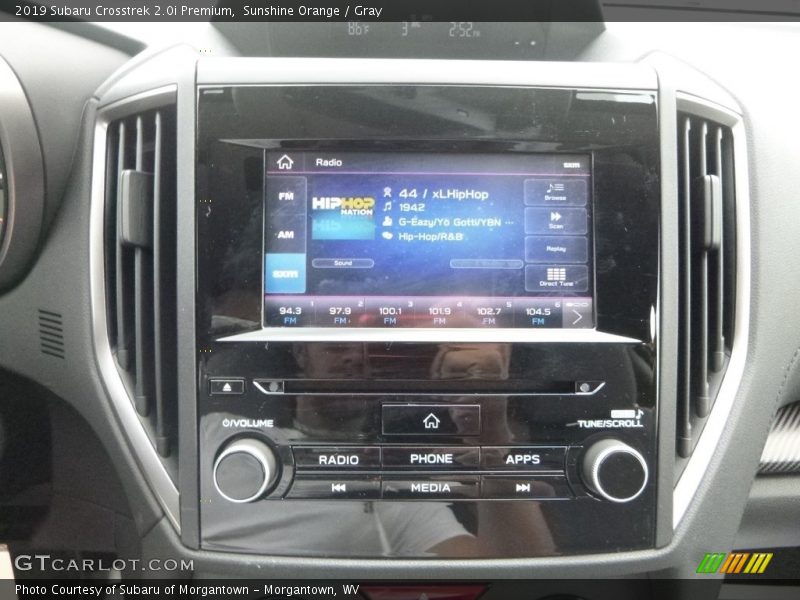 Sunshine Orange / Gray 2019 Subaru Crosstrek 2.0i Premium