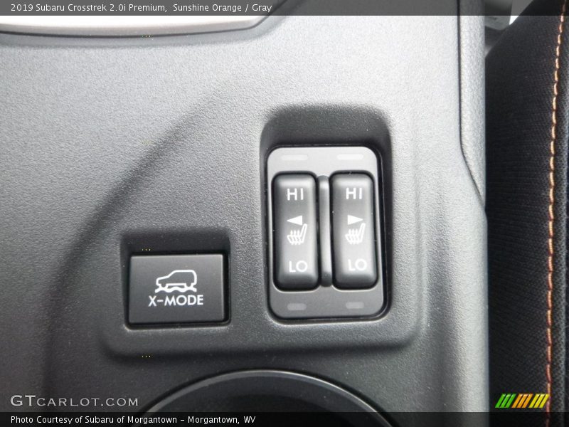 Sunshine Orange / Gray 2019 Subaru Crosstrek 2.0i Premium