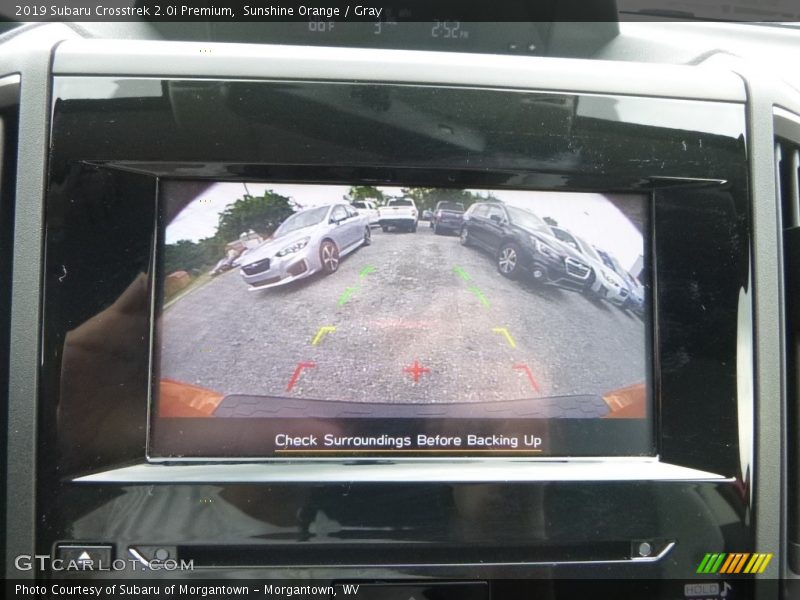 Sunshine Orange / Gray 2019 Subaru Crosstrek 2.0i Premium