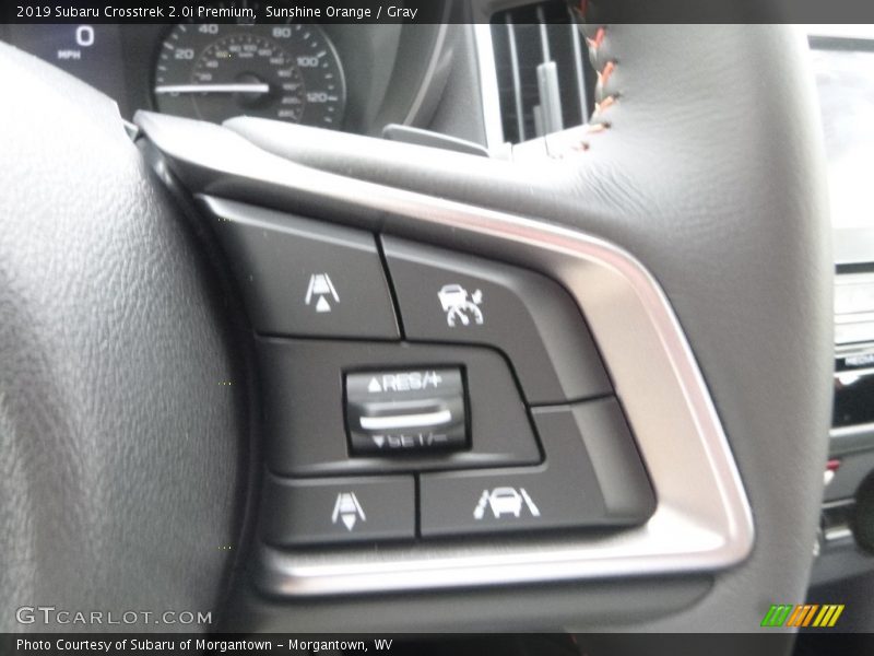 Sunshine Orange / Gray 2019 Subaru Crosstrek 2.0i Premium