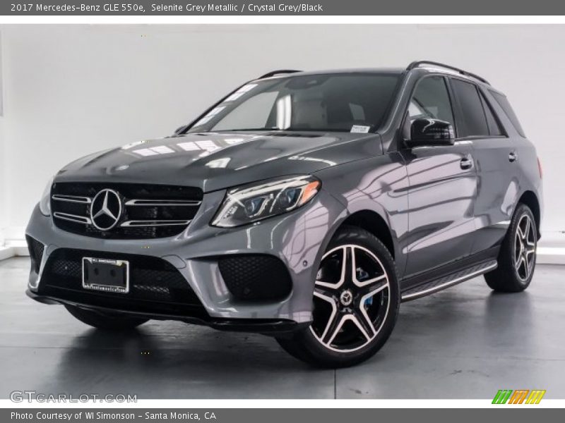 Selenite Grey Metallic / Crystal Grey/Black 2017 Mercedes-Benz GLE 550e