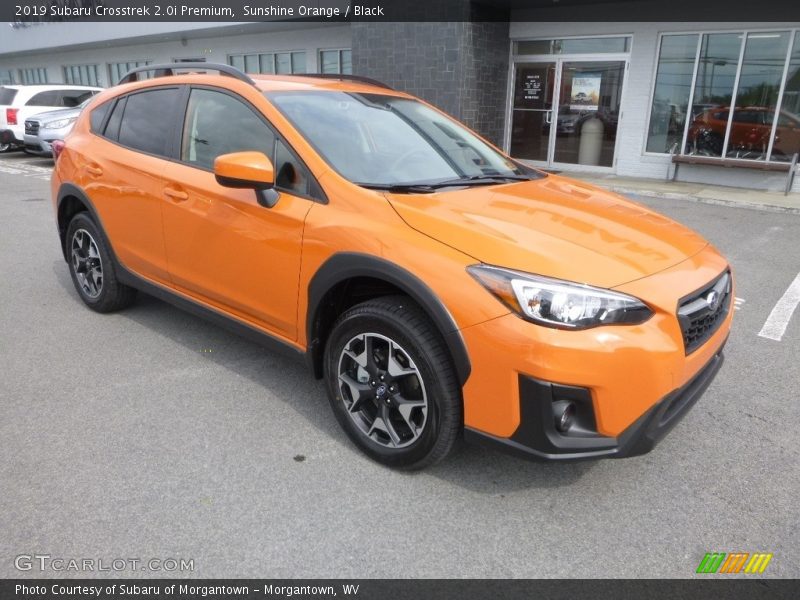 Sunshine Orange / Black 2019 Subaru Crosstrek 2.0i Premium
