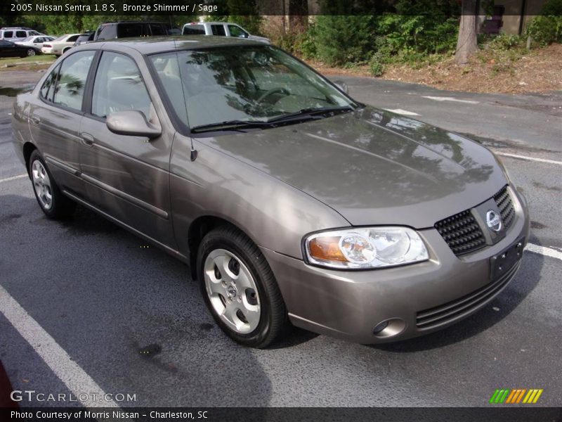 Bronze Shimmer / Sage 2005 Nissan Sentra 1.8 S