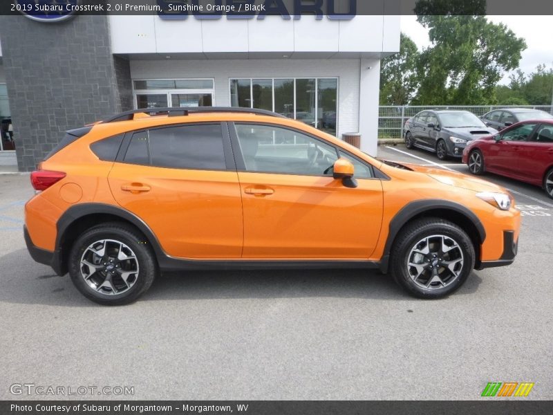 Sunshine Orange / Black 2019 Subaru Crosstrek 2.0i Premium