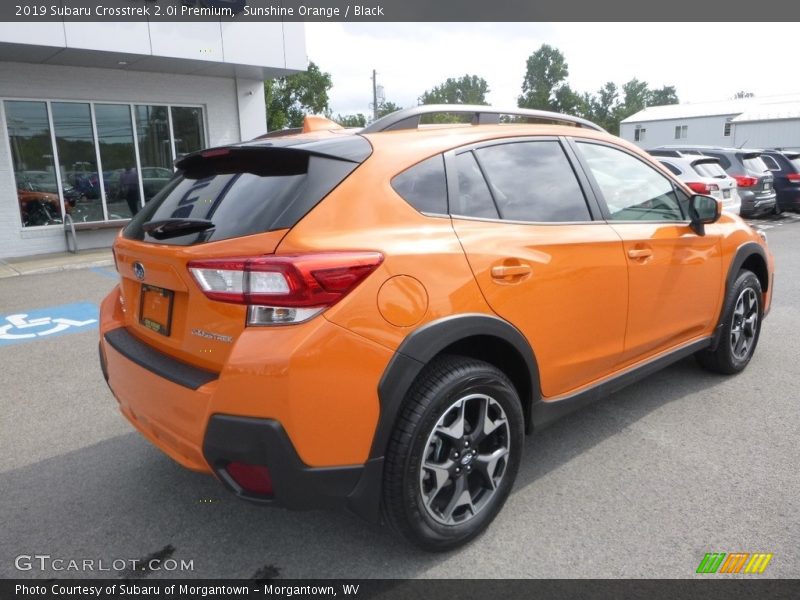 Sunshine Orange / Black 2019 Subaru Crosstrek 2.0i Premium