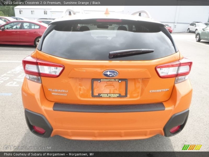 Sunshine Orange / Black 2019 Subaru Crosstrek 2.0i Premium