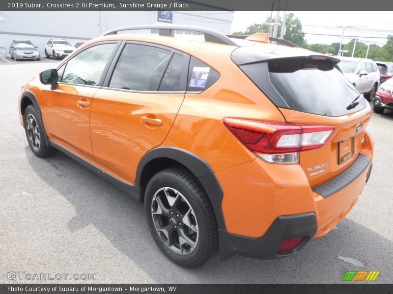 Sunshine Orange / Black 2019 Subaru Crosstrek 2.0i Premium