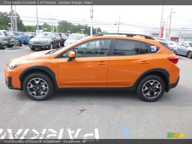 Sunshine Orange / Black 2019 Subaru Crosstrek 2.0i Premium