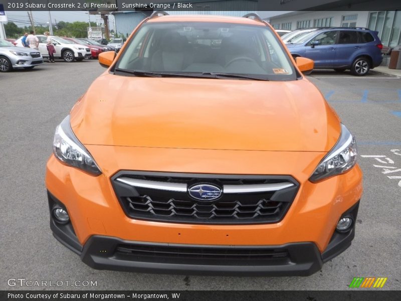Sunshine Orange / Black 2019 Subaru Crosstrek 2.0i Premium