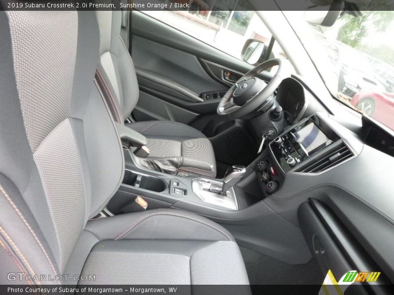Sunshine Orange / Black 2019 Subaru Crosstrek 2.0i Premium