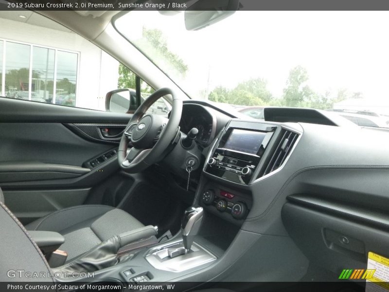 Sunshine Orange / Black 2019 Subaru Crosstrek 2.0i Premium