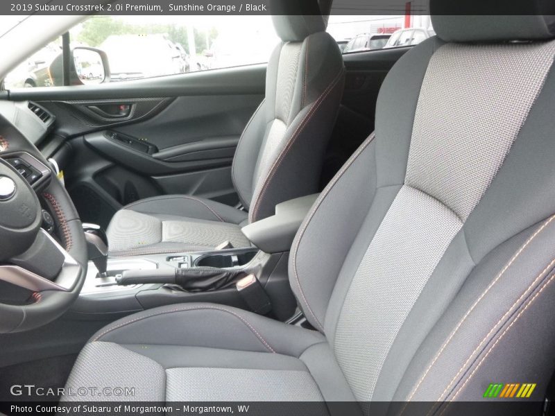 Sunshine Orange / Black 2019 Subaru Crosstrek 2.0i Premium