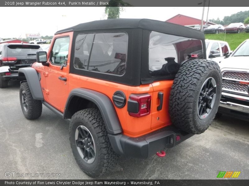 Punk'n Metallic / Black 2018 Jeep Wrangler Rubicon 4x4
