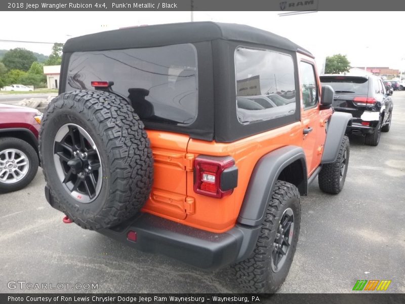 Punk'n Metallic / Black 2018 Jeep Wrangler Rubicon 4x4