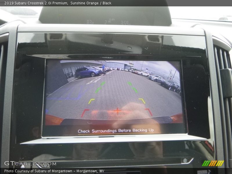 Sunshine Orange / Black 2019 Subaru Crosstrek 2.0i Premium
